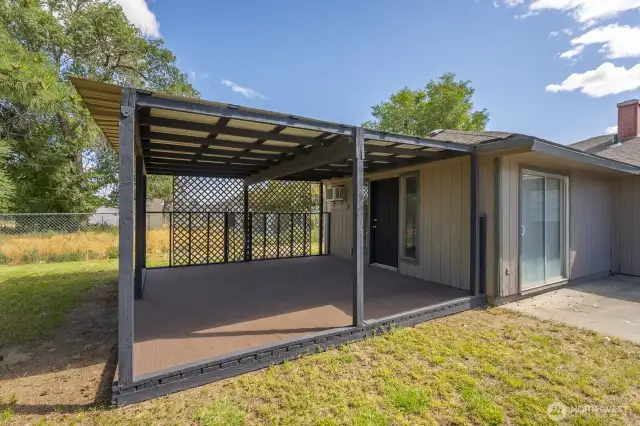 Covered Deck