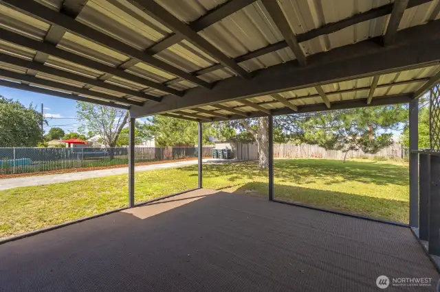 Covered Deck