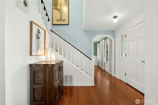Bamboo Floors throughout