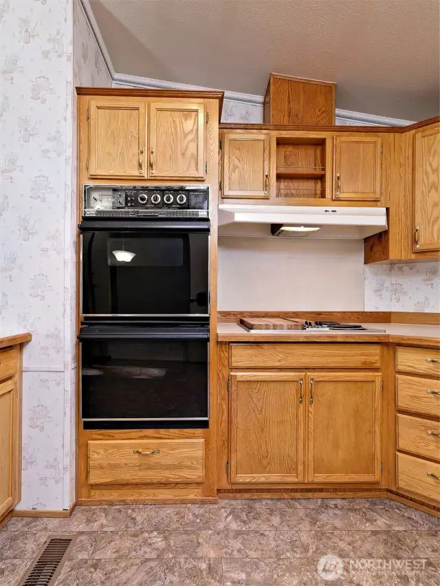 Double wall ovens!