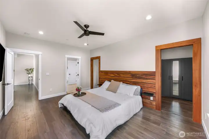 Gorgeous Primary with walk through closet and spa like ensuite