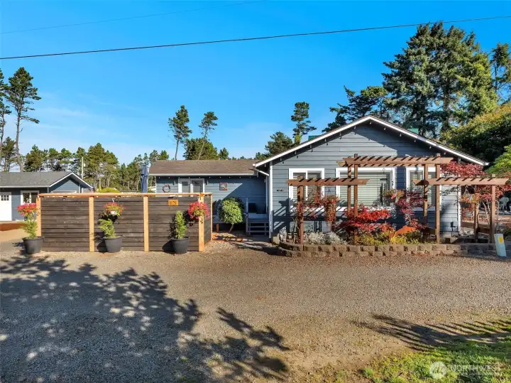 West side beach house with deeded access to the Pacific Ocean and Ocean Beaches. This 3-bedroom home is designed for single-floor living and is move-in ready.