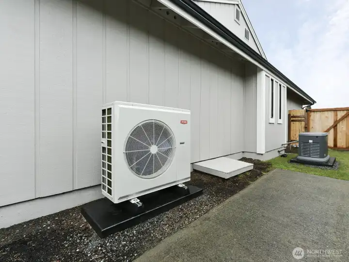 New Heat pump and New Generac Generator.
