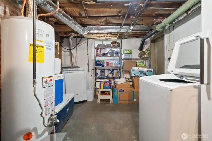 Utilty Room in the basement.