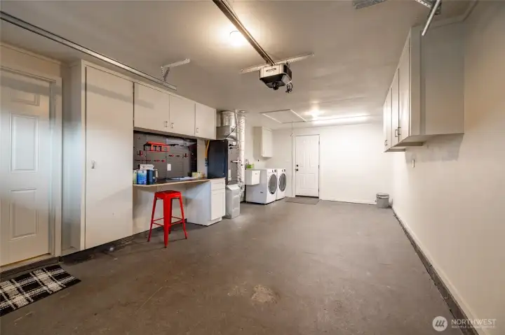 Extra long 1 car garage