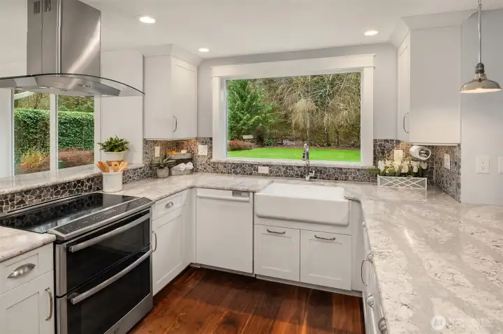 Remodeled country kitchen