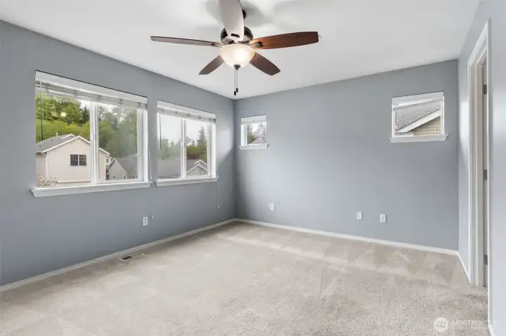 Primary bedroom suite