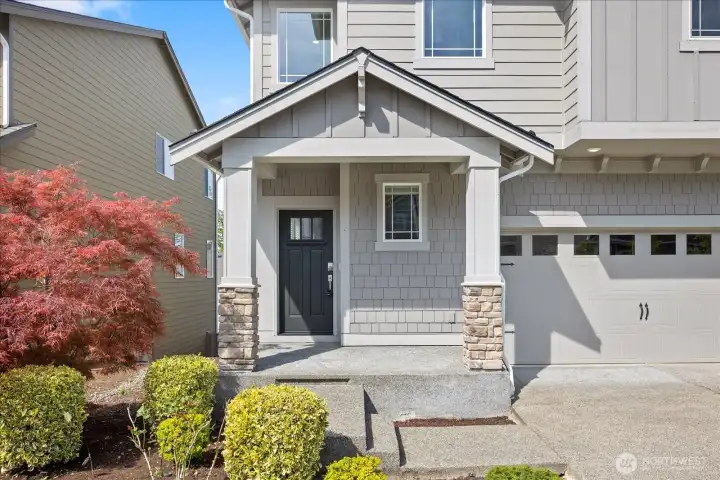 Covered Entry Leads You to an Open Floor Plan