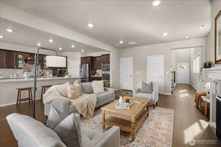 Double Ovens and a Walk-in Pantry