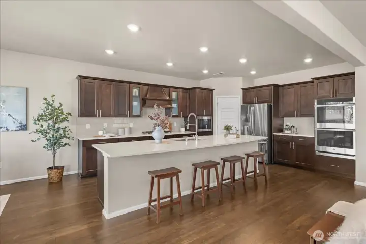 Extra Counter Space and Cabinetry for all of your Kitchen Gear