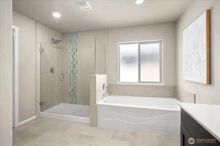 5 piece En-Suite and a Toilet Room