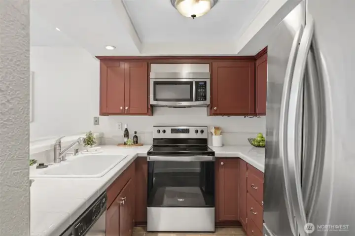 Stainless steel appliances