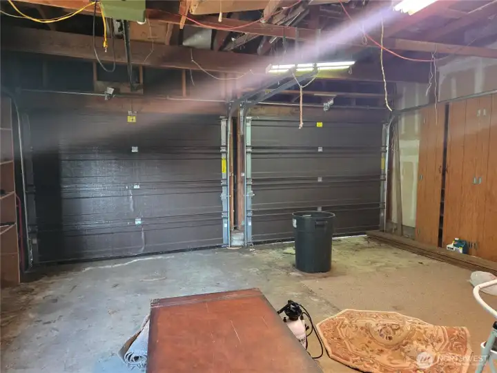 Deep 2 car garage