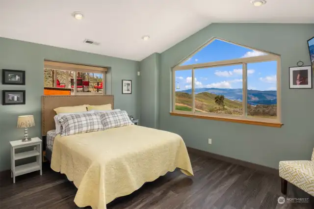 Bedroom No. 2 Located On Main Floor With Sweeping Vista Views!