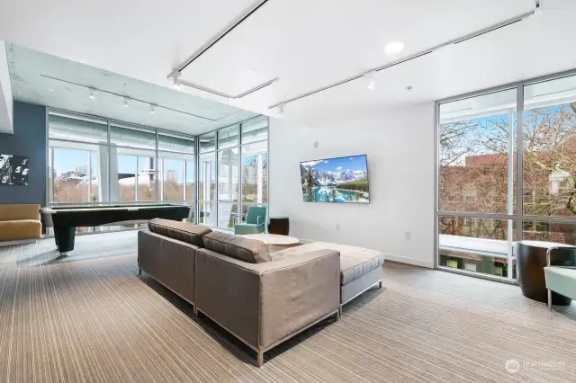 Sky Lounge is conveniently located on the 3rd Floor down the hall from subject property.
