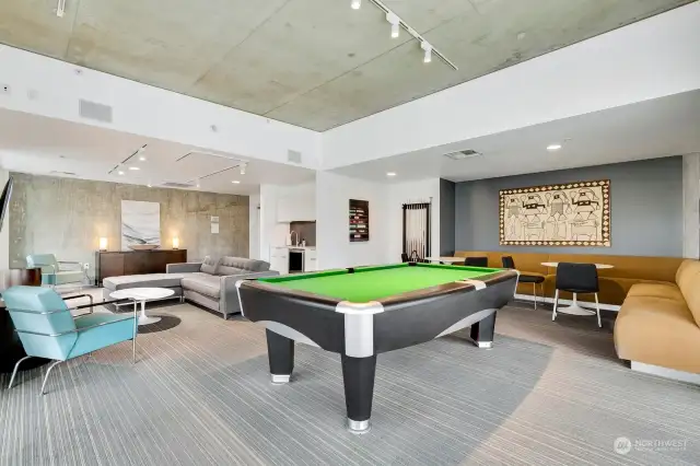 Sky Lounge is conveniently located on the 3rd Floor down the hall from subject property.