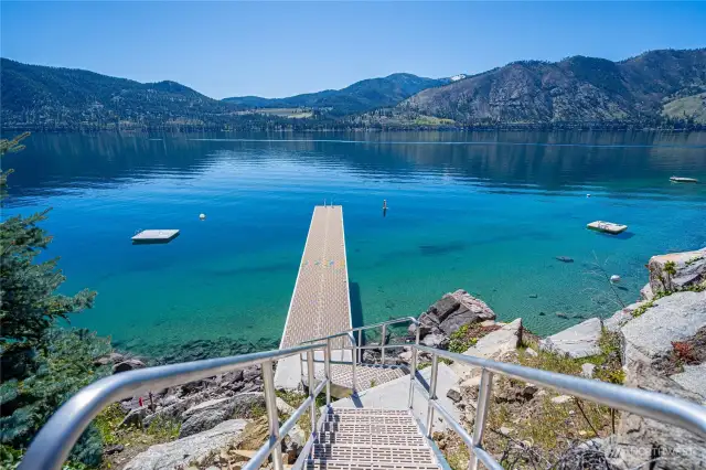 Stairway to Private Dock