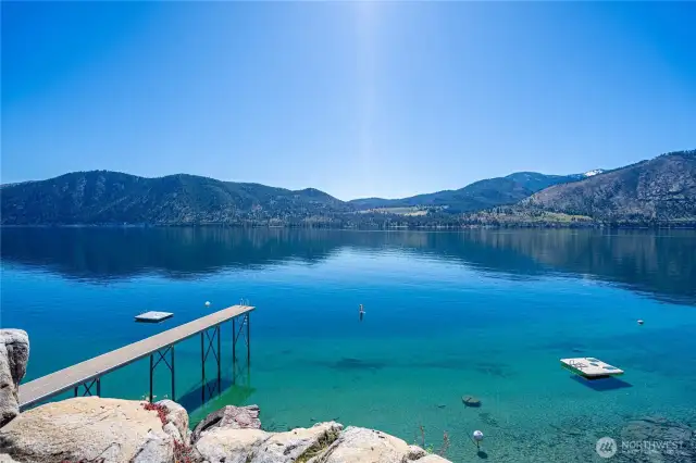 Crystal Clear Waters of Lake Chelan