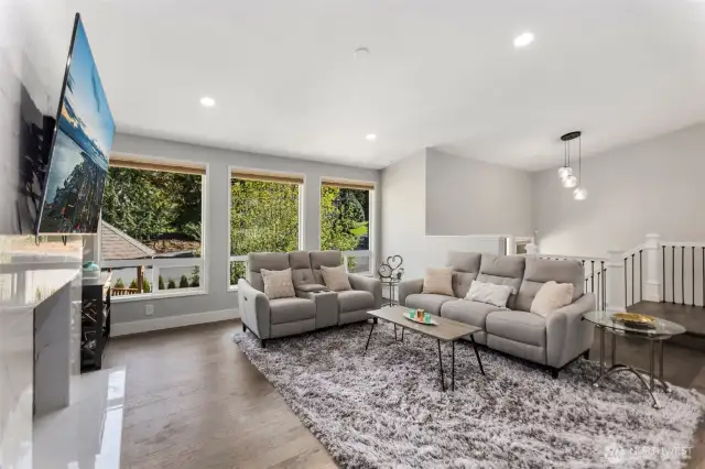 No carpet home, beautiful hardwood through out the home!