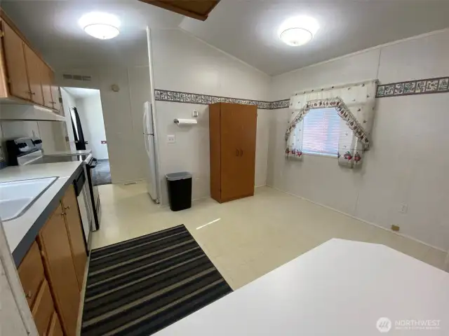 Plenty of dining space