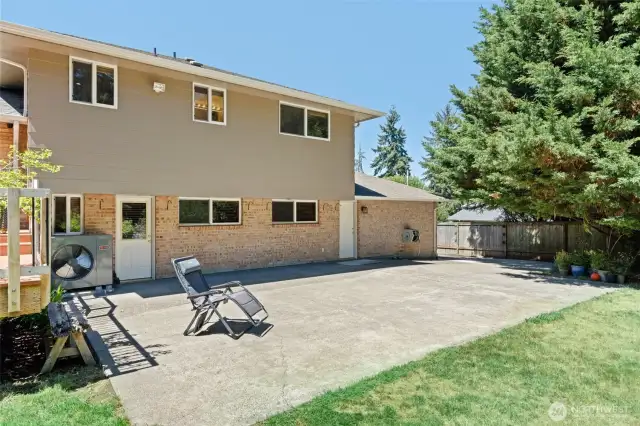 Add a BB hoop for fun or just enjoy this patio