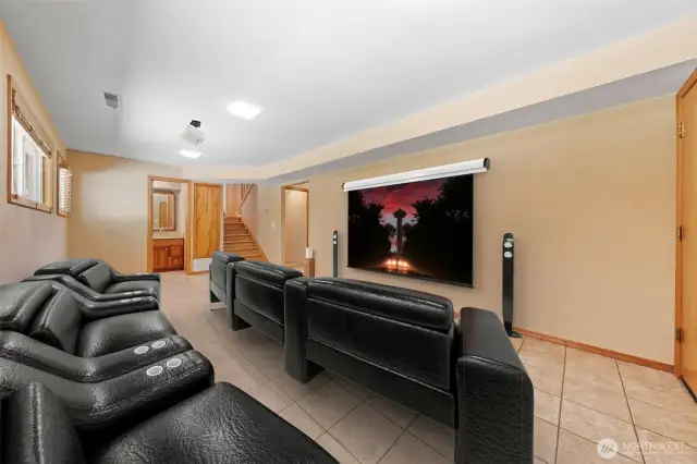 ...use this room as a theater room.....or...
