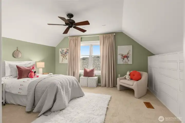 Second bedroom on upper level