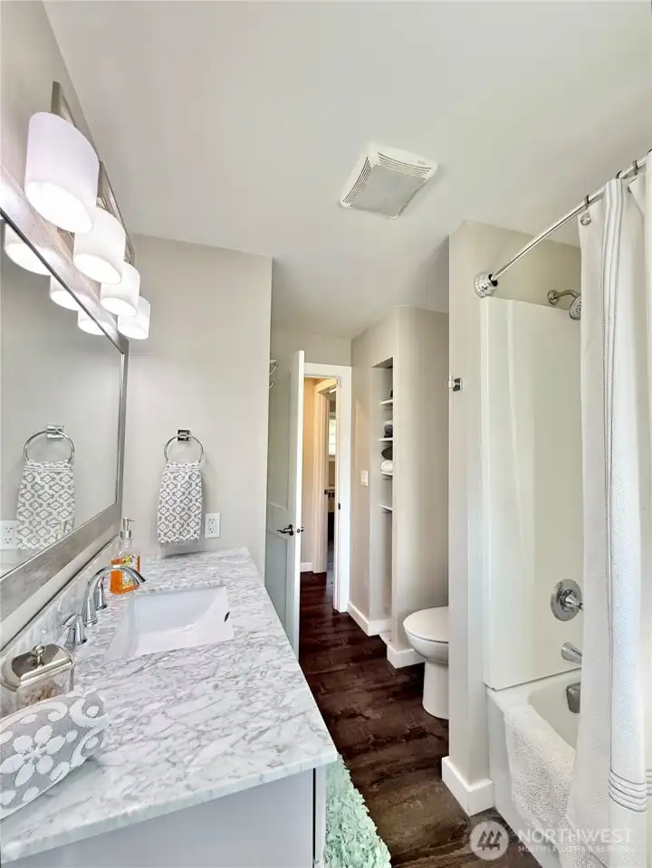 Looking in from the second bedroom