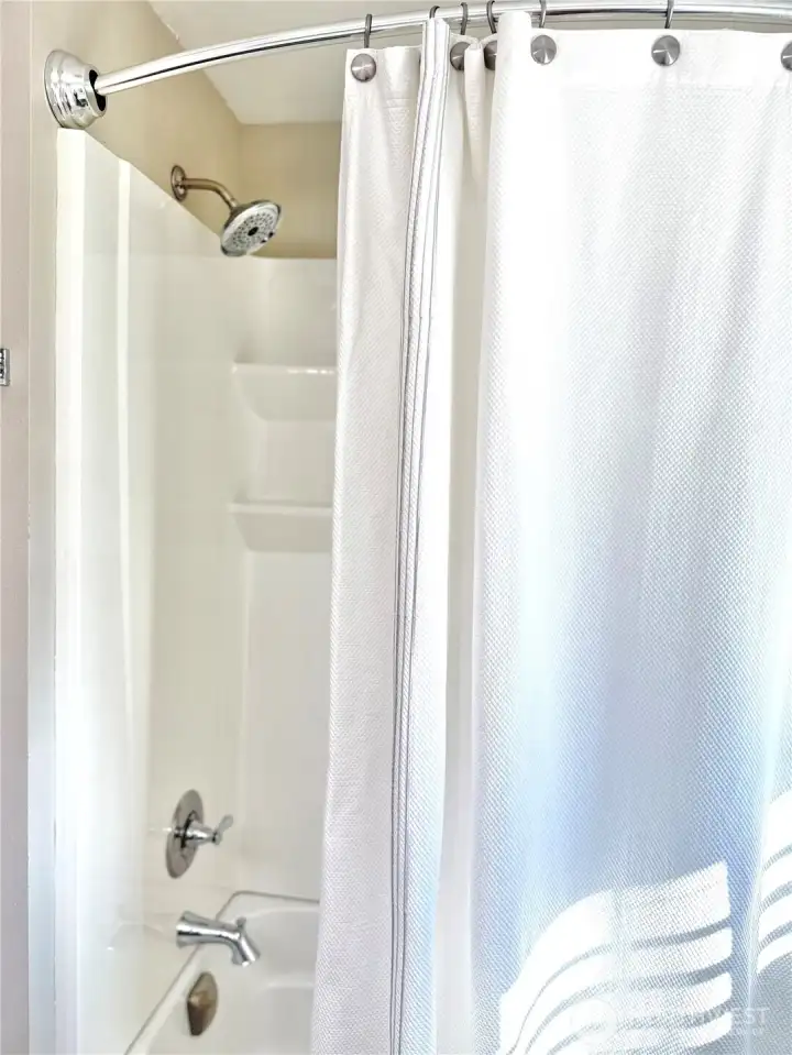 Second bathroom shower