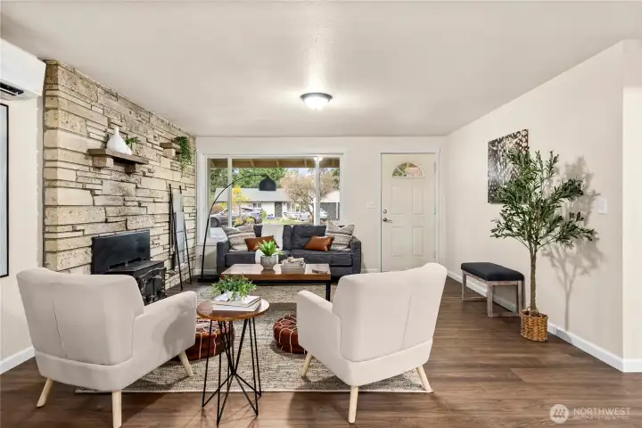 Open-concept living space ideal for entertaining