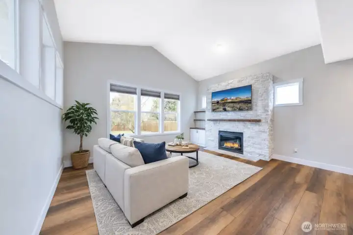 Living Room - Virtually Staged