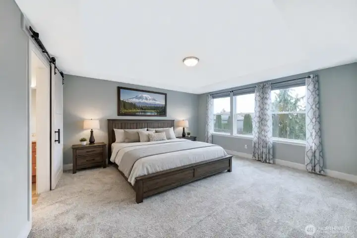 Primary Bedroom - Virtually Staged