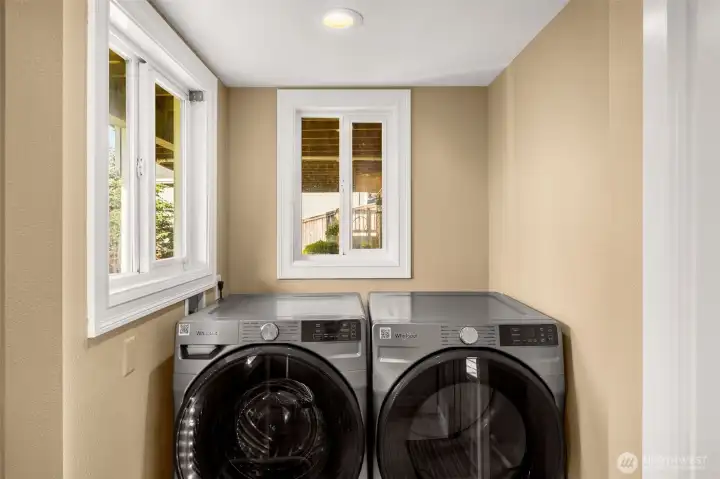 Laundry room.