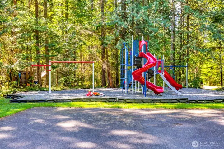 Playgrounds throughout the glen.