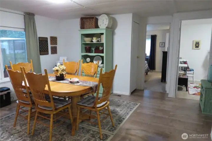 Dining Area to Bedrooms