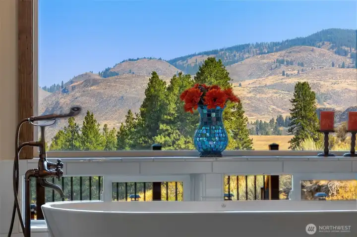 What's better than a warm bubble bath after a day of Nordic skiing or a long hike?!