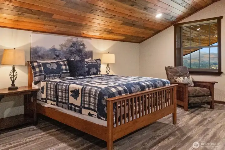 5th Bedroom Sleeping Area and TV "hang out" area with plenty of room for added bunks