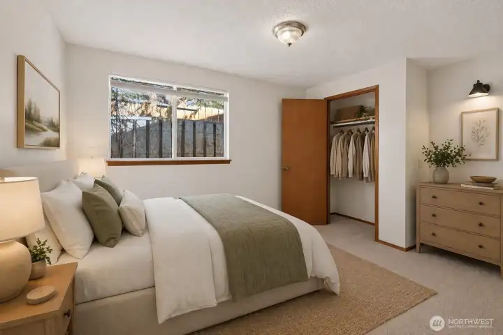 Virtually staged Bedroom 2 Virtually staged Bedroom 2