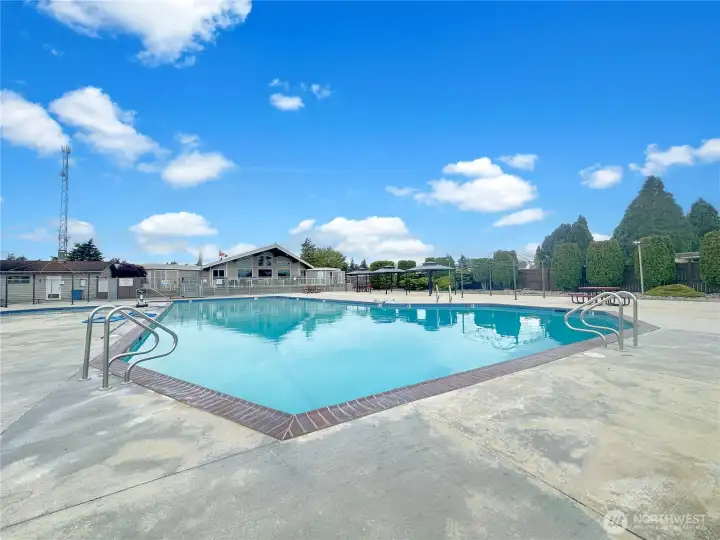 Pool and clubhouse