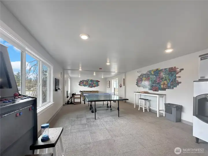 Clubhouse game room.