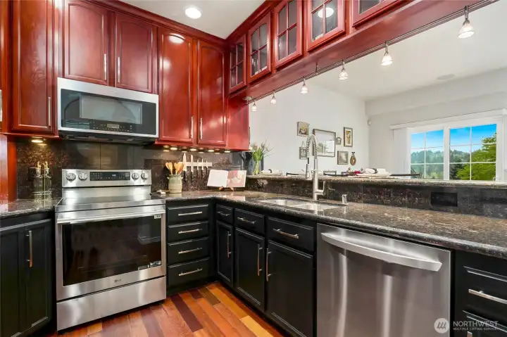 Kitchen with New Appliances
