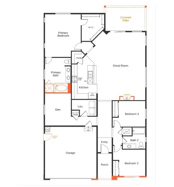 Interior Floorplan.