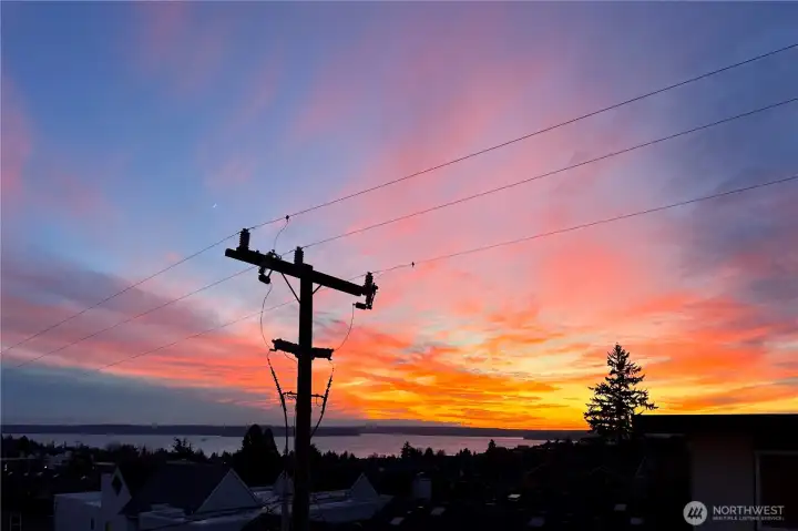 what a sunset! what a sunset!