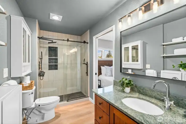Remodeled bathroom Remodeled bathroom