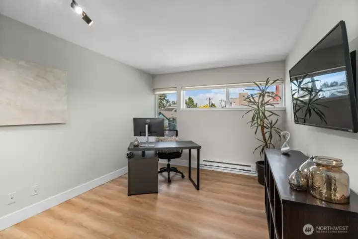 2nd bedroom being used as office 2nd bedroom being used as office