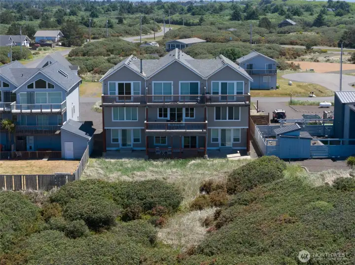 A closer look at the rear of the property.