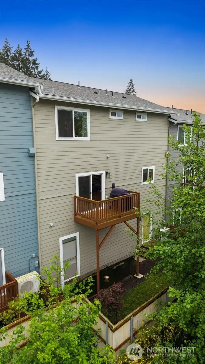 Backyard and Deck