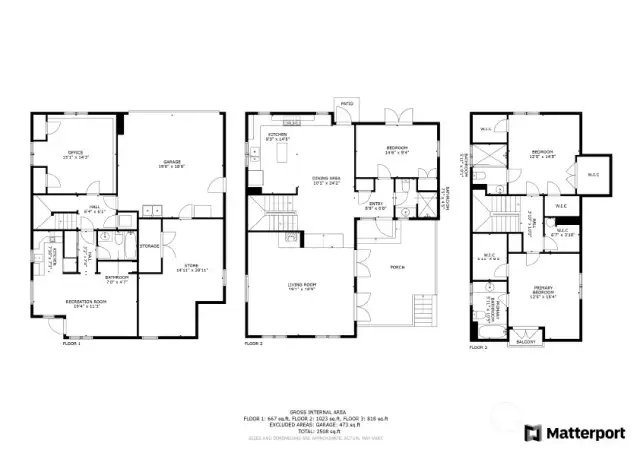 Floor Plan for 23 W Cremona