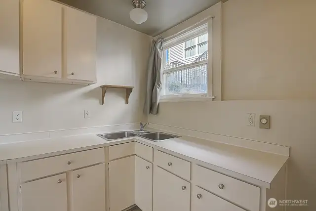 Lower unit kitchenette, view 2
