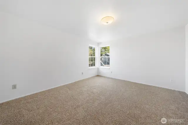 One of four bedrooms.